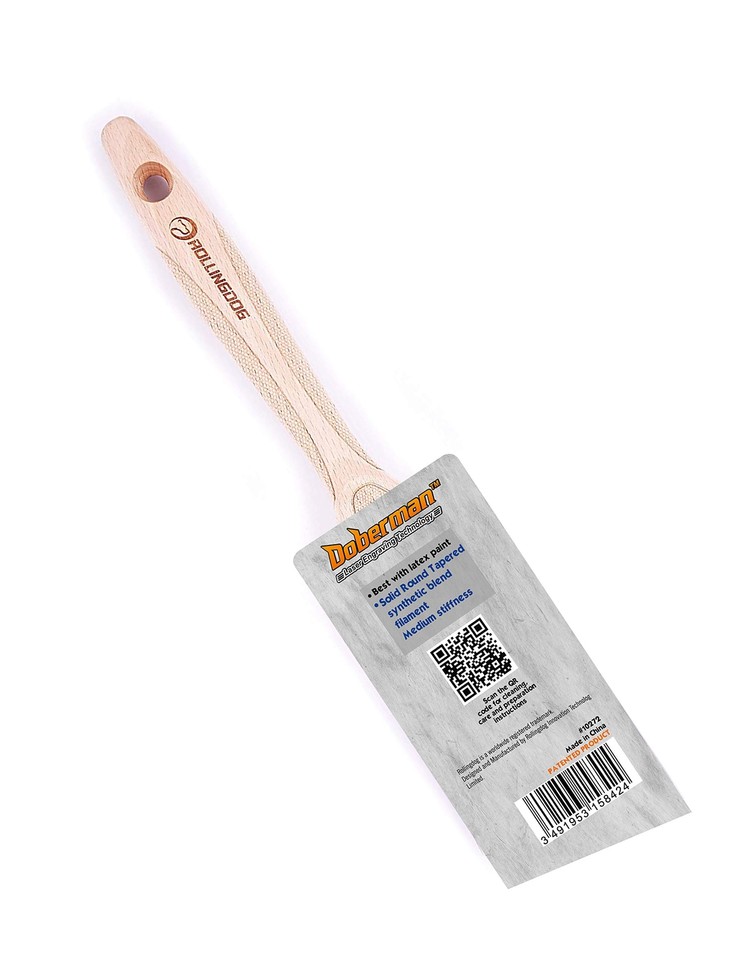 Paint Brush Set Angled Cutting in Paint Brushes for Precise Detail