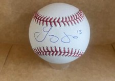 GREG JONES RAYS SIGNED AUTOGRAPHED M.L. BASEBALL BECKETT AUTH
