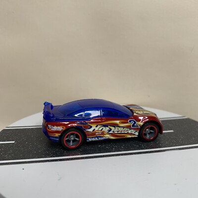 2004 Hot Wheels #167 Track Aces PONTIAC RAGEOUS Red Lite Blue-Base w/Red Pr5 Sp 