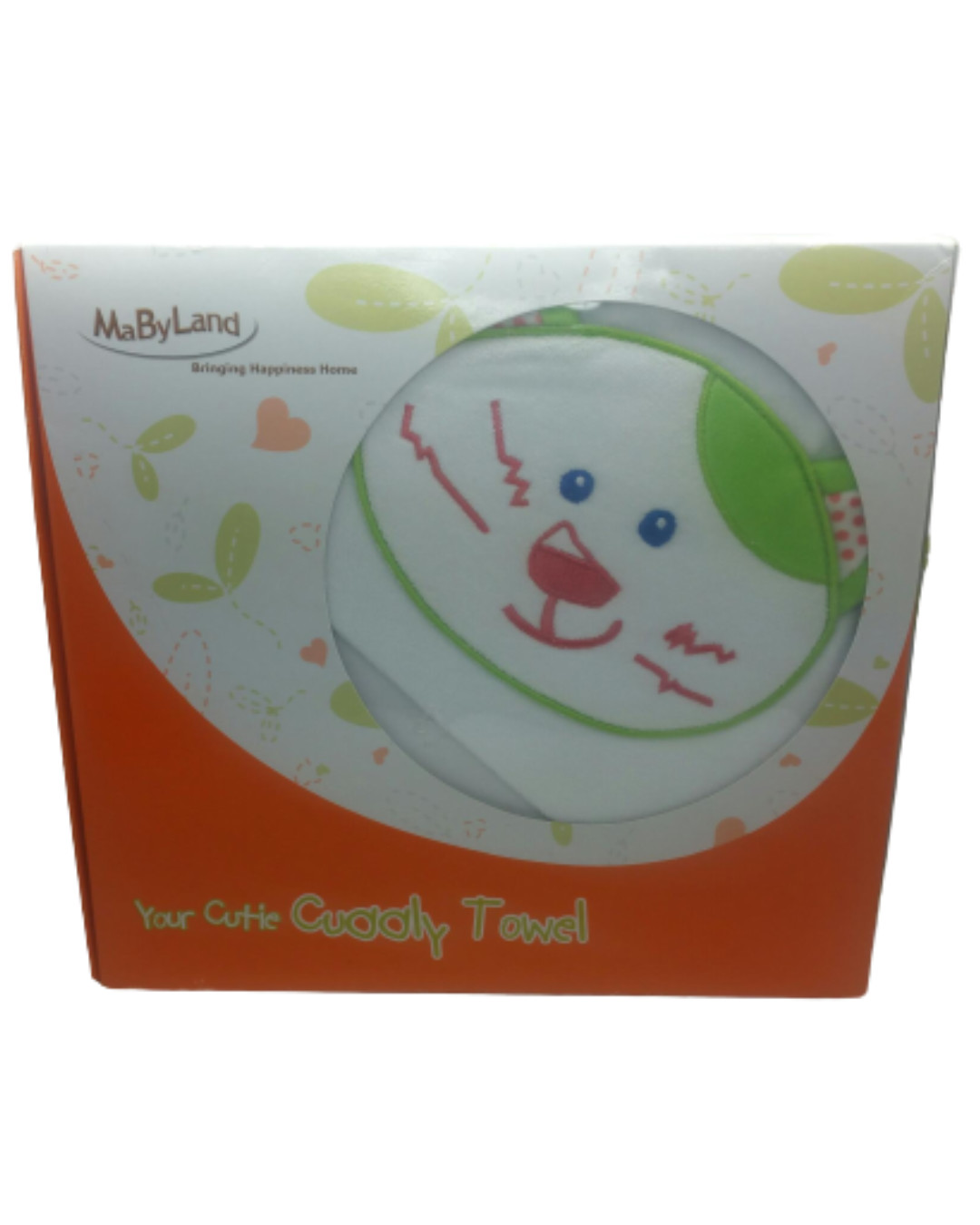 MayByLand UK Hecke You're Cutie weiches Kuschelhandtuch für Babys 75 x 75 cm