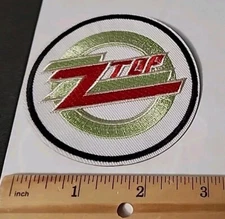 ZZ Top Band Embroidered Iron/Sew On Patch