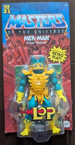 MASTERS OF THE UNIVERSE ORIGINS LOP MER-MAN LEGENDS OF POWER MOTU 2021