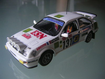 NEW Decal 1 43 FORD SIERRA COSWORTH N°131 Rally WRC monte carlo 1990 montecarlo