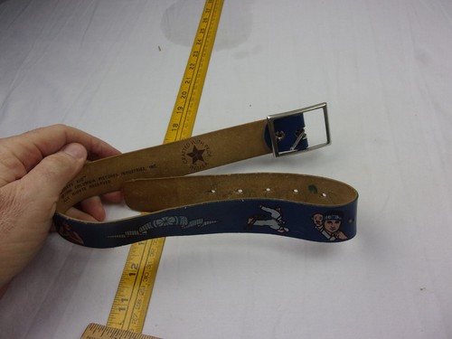 The Karate Kid 1986 childs Lee leather belt licensed RARE original movie - Picture 8 of 9