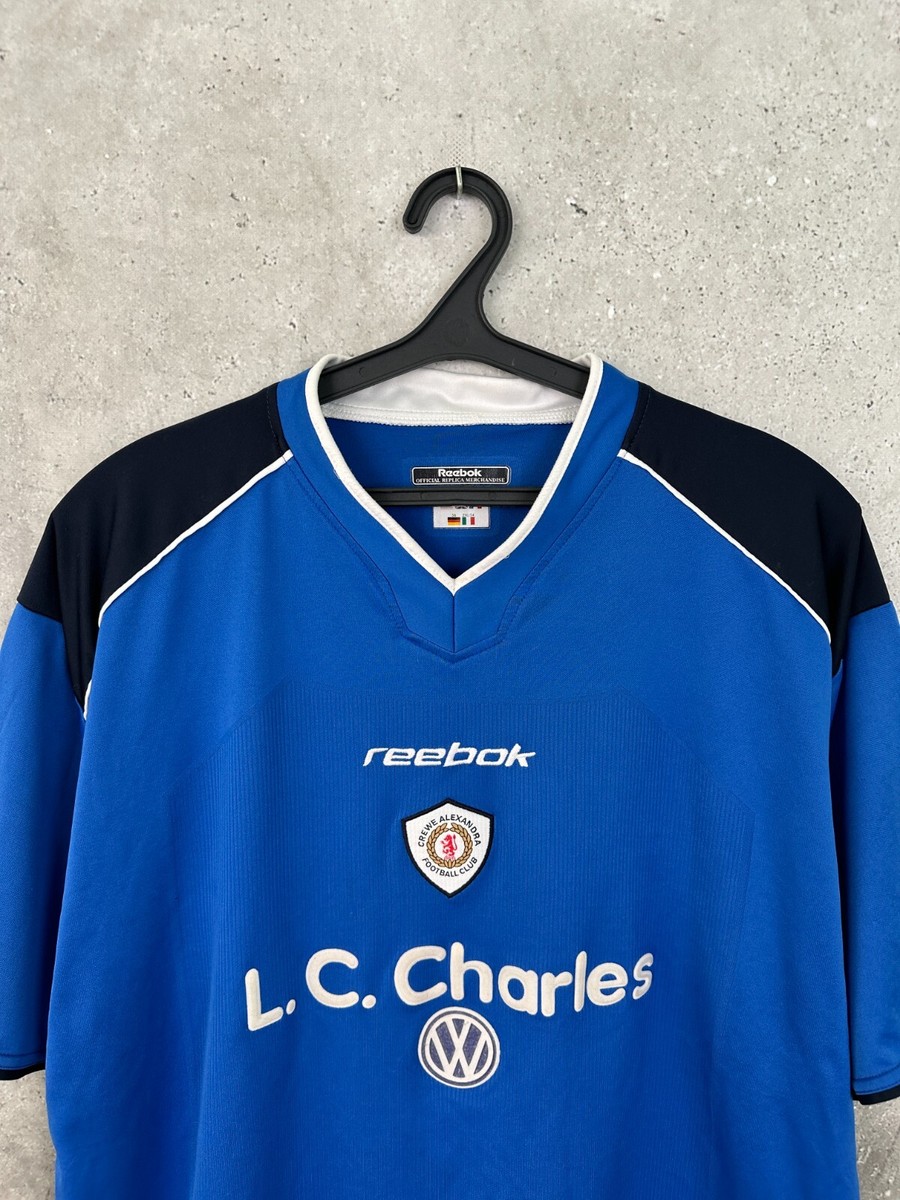 CREWE ALEXANDRA 2001 2002 2003 AWAY FOOTBALL SHIRT REEBOK JERSEY