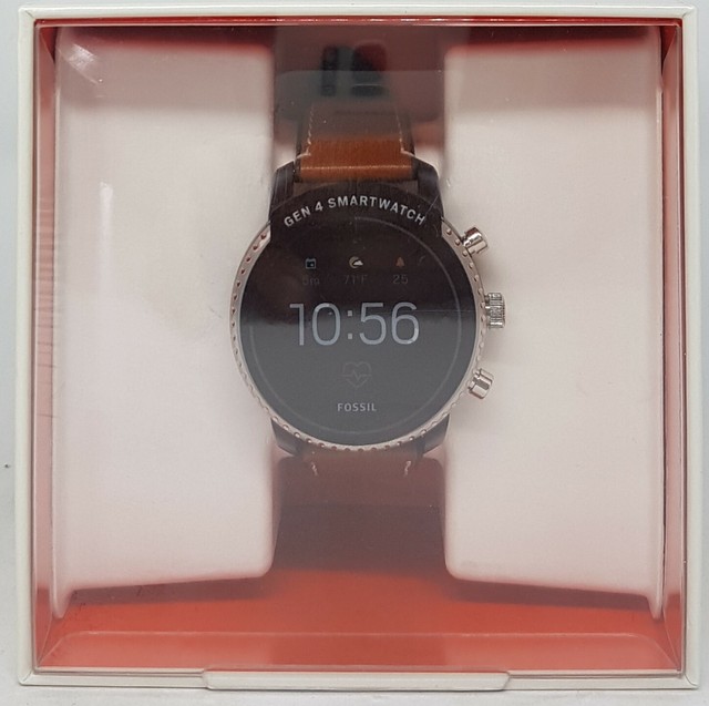 fossil q ftw4016 explorist hr braun