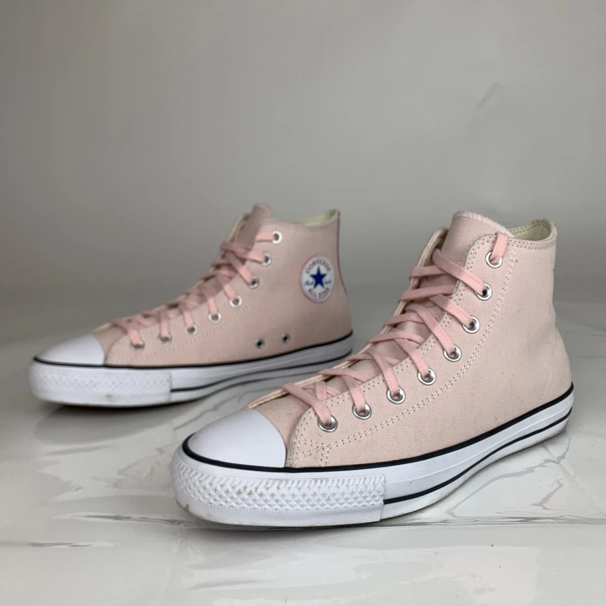 Men s Converse CTAS Vapor Pink Glow Core Lunarlon Hi Top Sneaker
