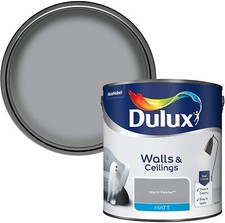 Dulux Matt Smooth  Creamy Emulsion Walls  Ceilings Paint 2.5L Colours