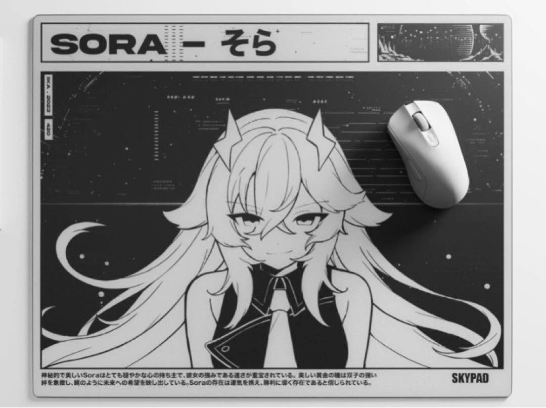 Mousepad 3.0 XL SHINY SORA LIMITED DROP SKYPAD Gaming mouse pad FPS