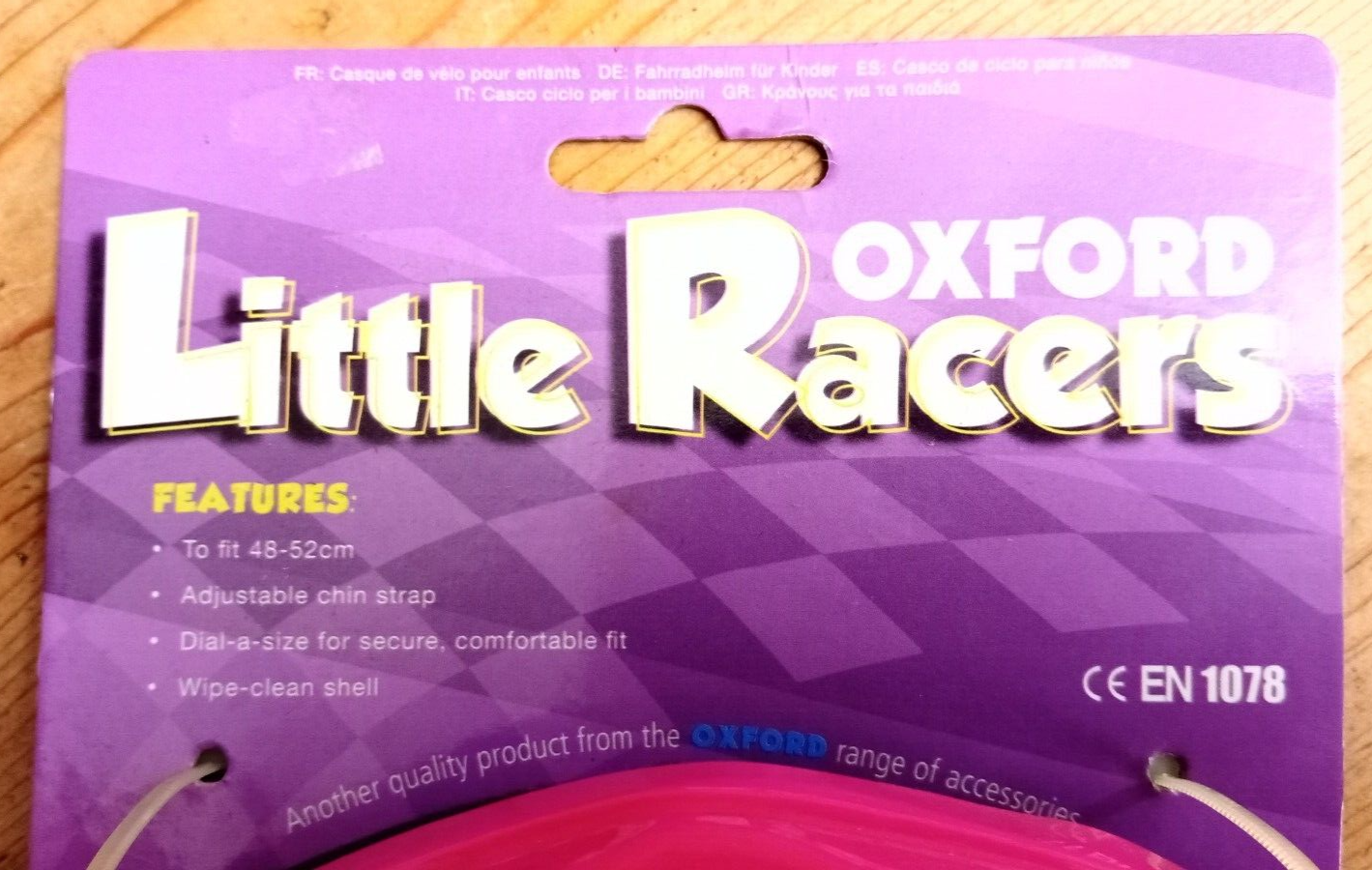 Childs Pink Girl Racer Cycle Helmet Fully Adjustable Bicycle Bike CE 48