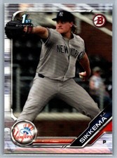 2019 Bowman Draft #BD-34 T.J. Sikkema