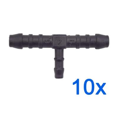 10 x YOU.S Leitungsverbinder Zwischenstück RGV Ø 6 / 4 / 6 mm T-Stück Reduzierer