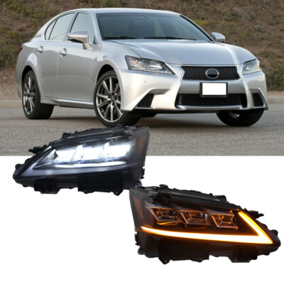 Für LEXUS GS250 GS350 2013-2015 2x Xenon LED Scheinwerfer Scheinwerfer Facelift