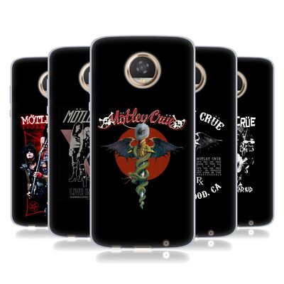 OFFIZIELLE MOTLEY CRUE TOURGRAFIKEN SOFT GEL HANDYHÜLLE FÜR MOTOROLA HANDYS