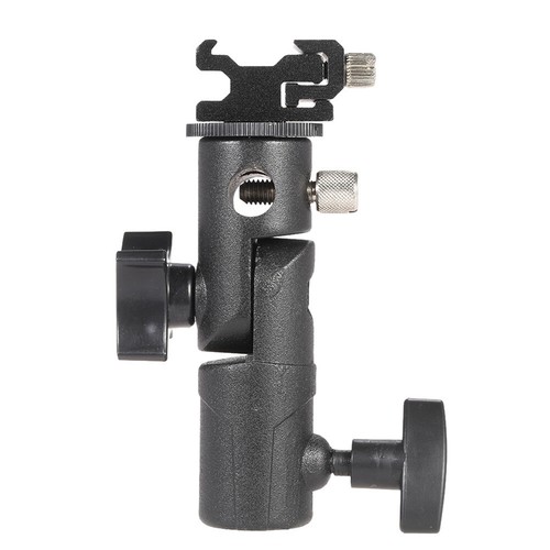 Blitzhalterung E-Typ Blitzschuh Speedlite Schirmhalter Lichtstativ Zubehör