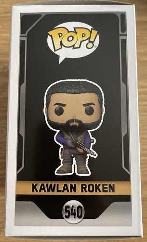 Star Wars - Kawlan Roken #540 Pop! Vinyl Free Shipping New In Box - Picture 3 of 7