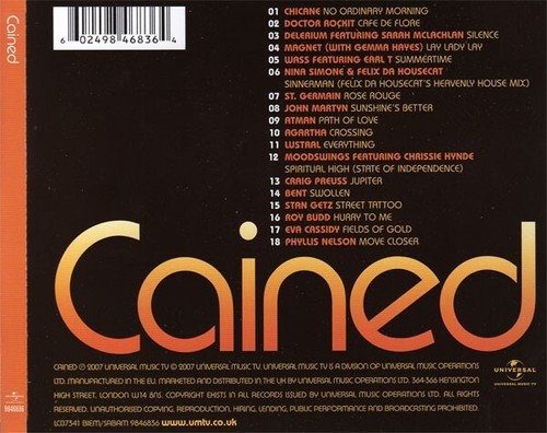 V/A - Cained (CD 2007) Electronic, Jazz, Funk / Soul - Picture 2 of 2