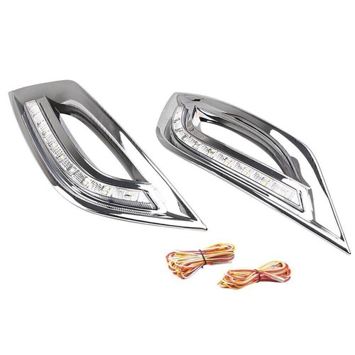 2X Car Fog DRL Daytime Running Light For Hyundai Sonata / I45 2011~2014