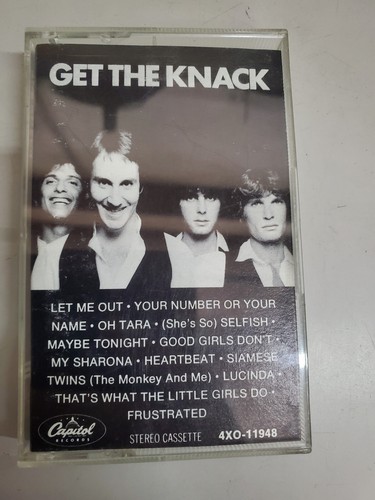 The Knack Cassette Tape Get The Knack 1979 My Sharona Used - 第 1/2 張圖片