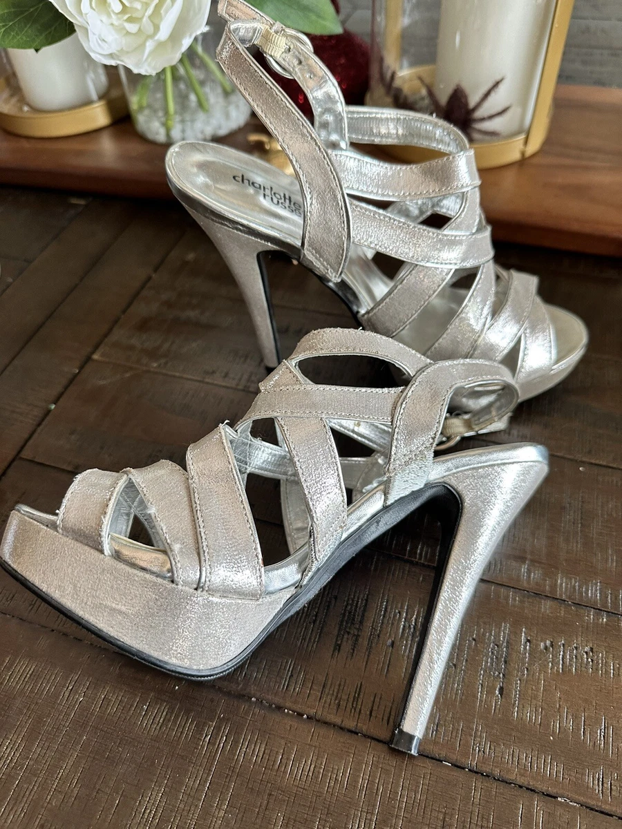 Silver heels charlotte russe hotsell