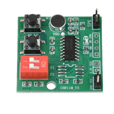 35s Recordable Voice Module Musical DIY Greeting Card Box Support External Flash