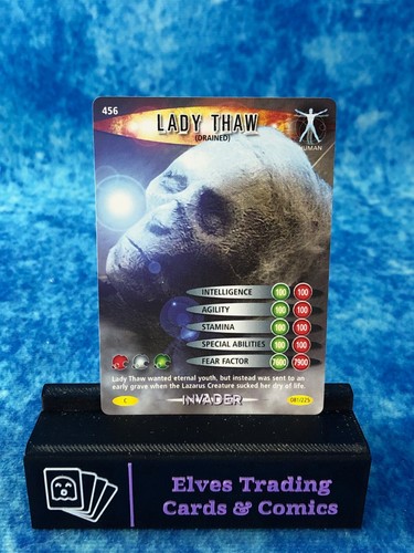 Tarjeta coleccionable Doctor Who Battles in Time 3: Invader única CCG de Topps 2007 - Imagen 149 de 402