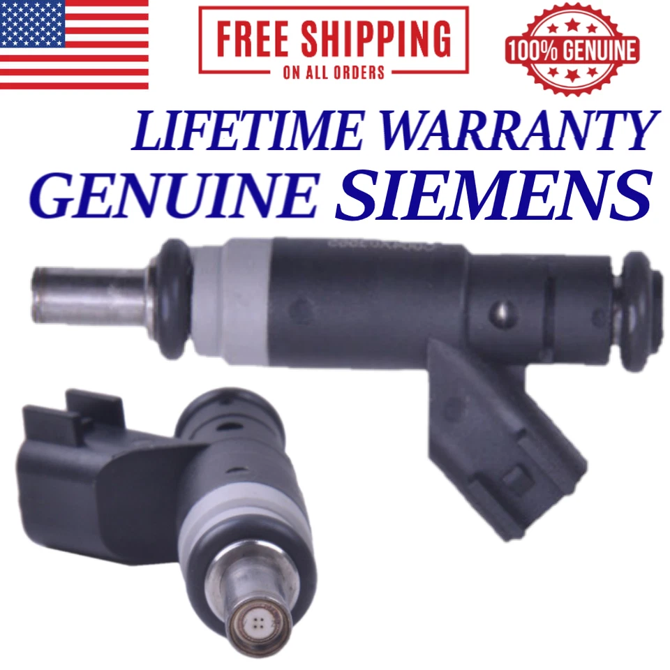 NUEVO JUEGO DE 4 inyectores de combustible Siemens OEM para Jeep Patriot 2007-2017 2,0 L/2,4 L I4 Foto 3 de 3
