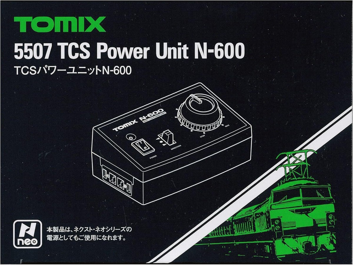 【新品未開封】TOMIX 5507 TCS Power Unit N-600 TOMIX N gauge TCS Power Unit N-600 5507 Model Train Supplies