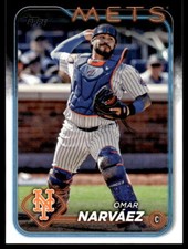 2024 Topps Update #US173 Omar Narvaez New York Mets