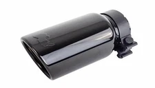 Go Rhino GRT234410BC Black Chrme SS Exhaust Tip Inlet 2.75" Length 10" Outlet 4"