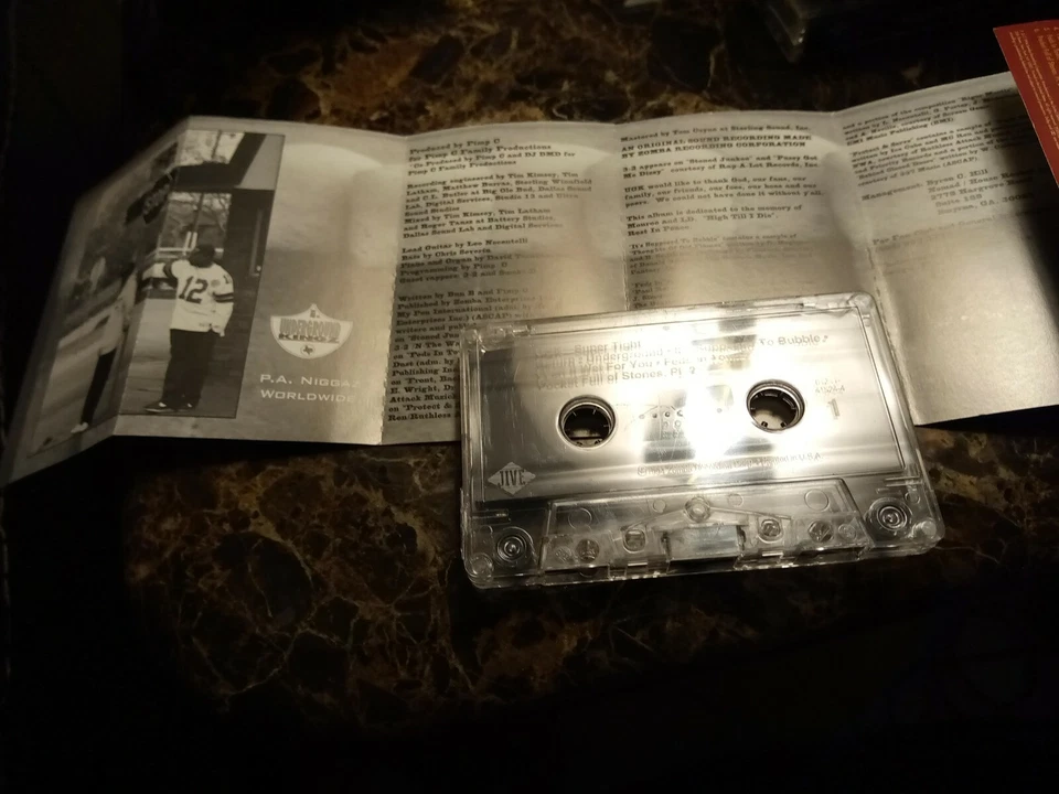 UGK Underground Kingz Super Tight Tape Cassette Pimp c Bun b Texas Rap Tested - Image 4 of 4