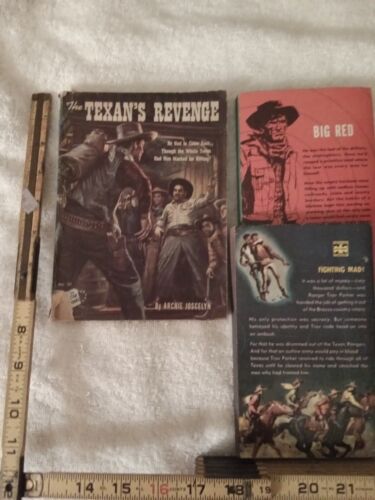 Vintage 1950's Western Paperback Lot Of 3 - Picture 3 of 3