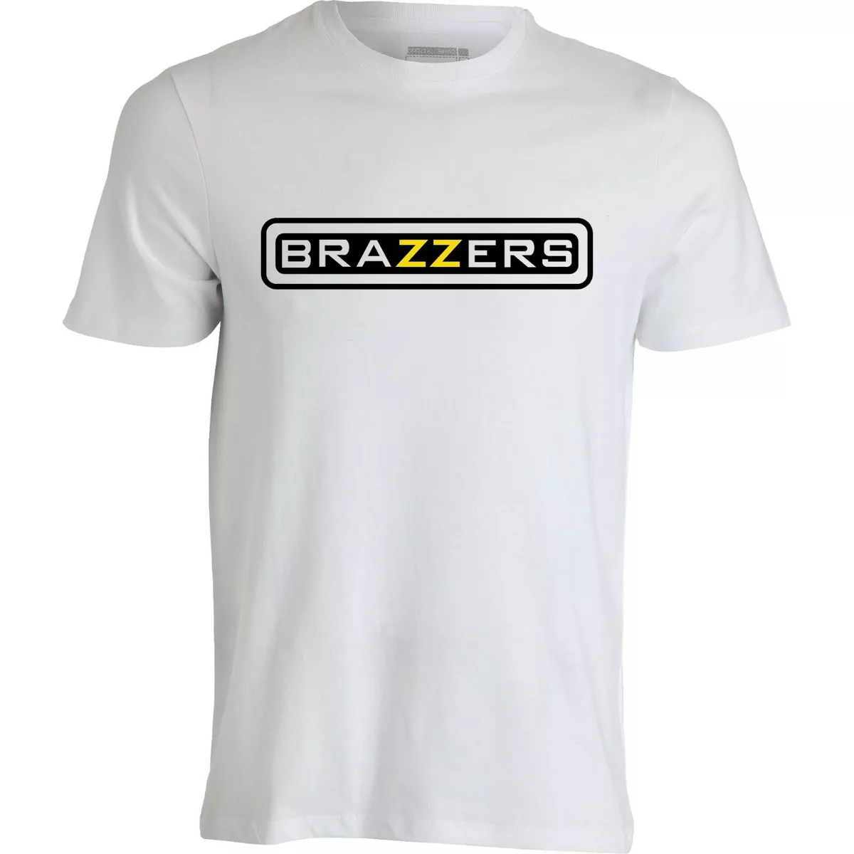 Maglietta BRAZZERS pornhub youporn t-shirt cotone 100% simpatica umoristica  uomo