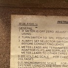 Honeywell Test Multi Meter A1045 Model W136A VTG  W/ Leather Case — photo 2