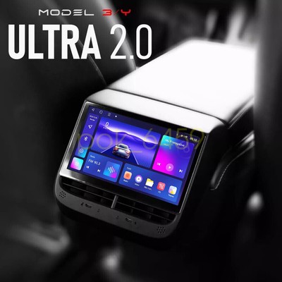 Rear Seat Climate Control Touch Screen Entertainment System For Tesla Model 3/Y