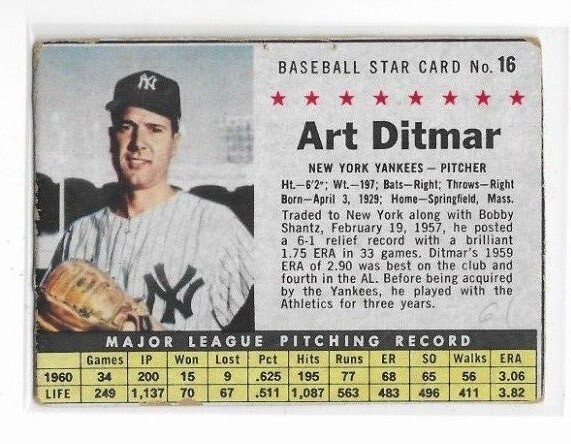 1961 Post Baseball Cards Multi-Listing, You Pick, Comb. Shipping Updated 8/21/23 - Picture 31 of 356