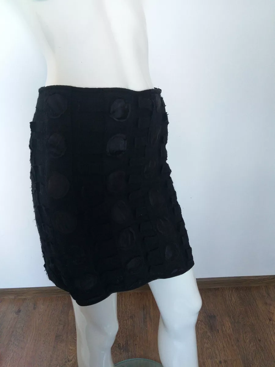 Black knee length skirt queen size top