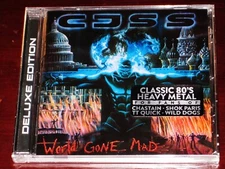 CJSS: World Gone Mad - Deluxe Edition CD 2020 Bonus Demo Tracks Divebomb NEW