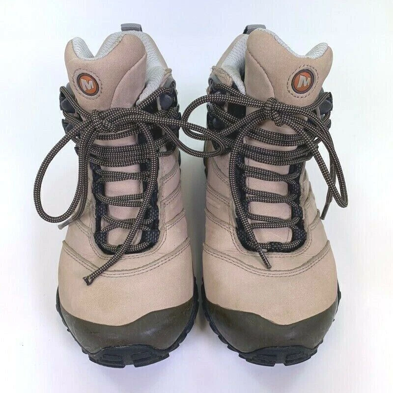 merrell chameleon ii hiking trekking mid top lace up boots