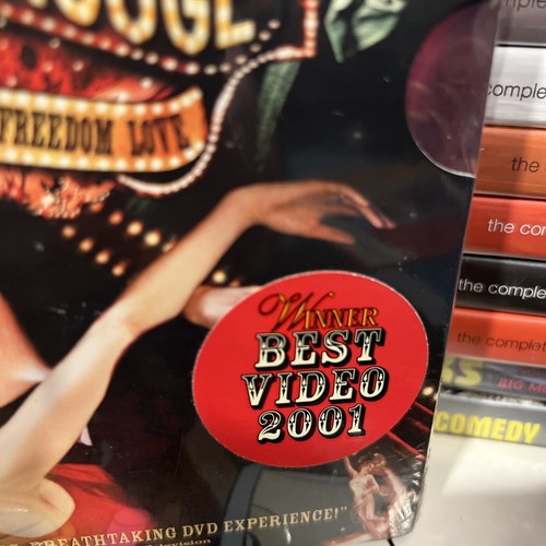 Moulin Rouge 2001 DVD New Nicole Kidman Ewan McGregor Musical Romantic Drama Wow - 第 2/9 張圖片