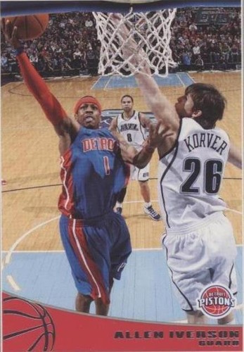 1998 Topps Chrome Coast to Coast #CC9 Allen Iverson Refractor PSA