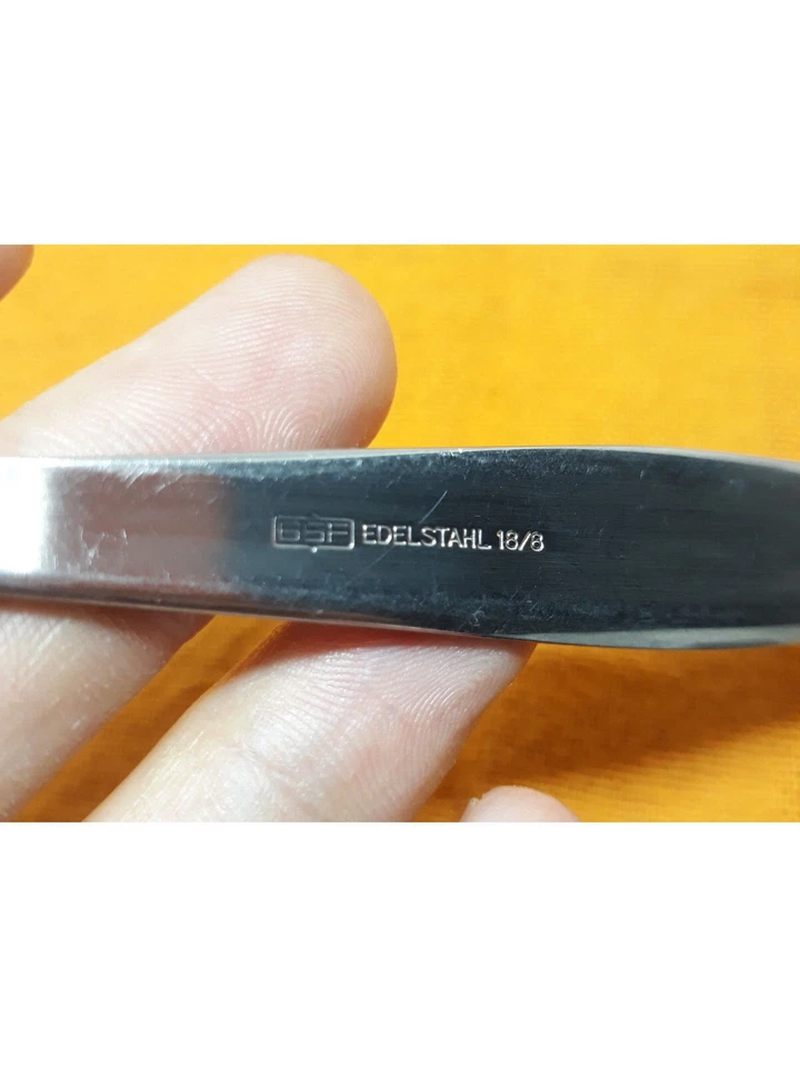 Horquilla vintage BSF acero inoxidable 18/8 cubiertos de acero inoxidable Ale... - Imagen 3 de 4