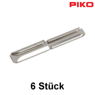 55293 Piko HO Shoes compensation with other brands of tracks pack 6 pieces