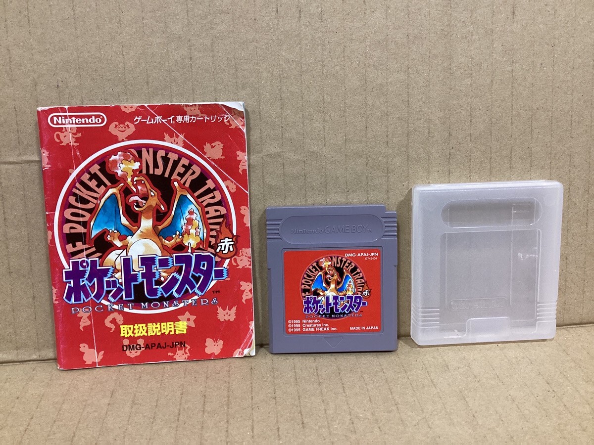 正規版【海外版　ポケモンレッド】POKEMON RED USA Pokémon Red & Blue [ポケットモンスター 赤・緑・青] (video