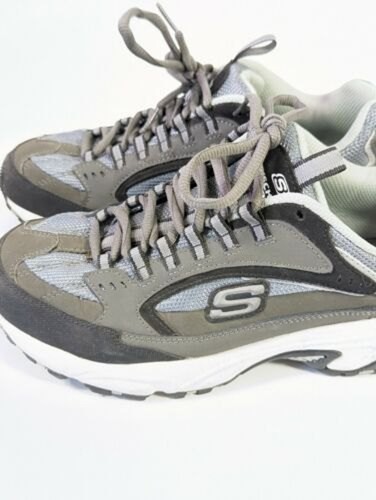 Skechers Men's Sneakers Tennis Shoes 8 Gray Sport Stamina Nuovo Shoes - Picture 7 of 8
