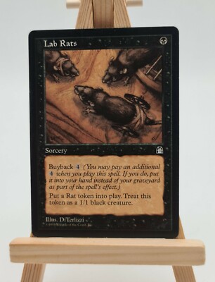 Lab Rats Stronghold Magic Card MTG English (Lab Rats)
