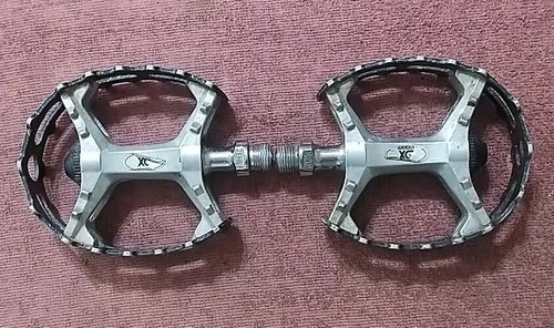 Suntour XC II Pedals Old School BMX / MTB Bear Trap Platform 9/16 XC-II Vintage