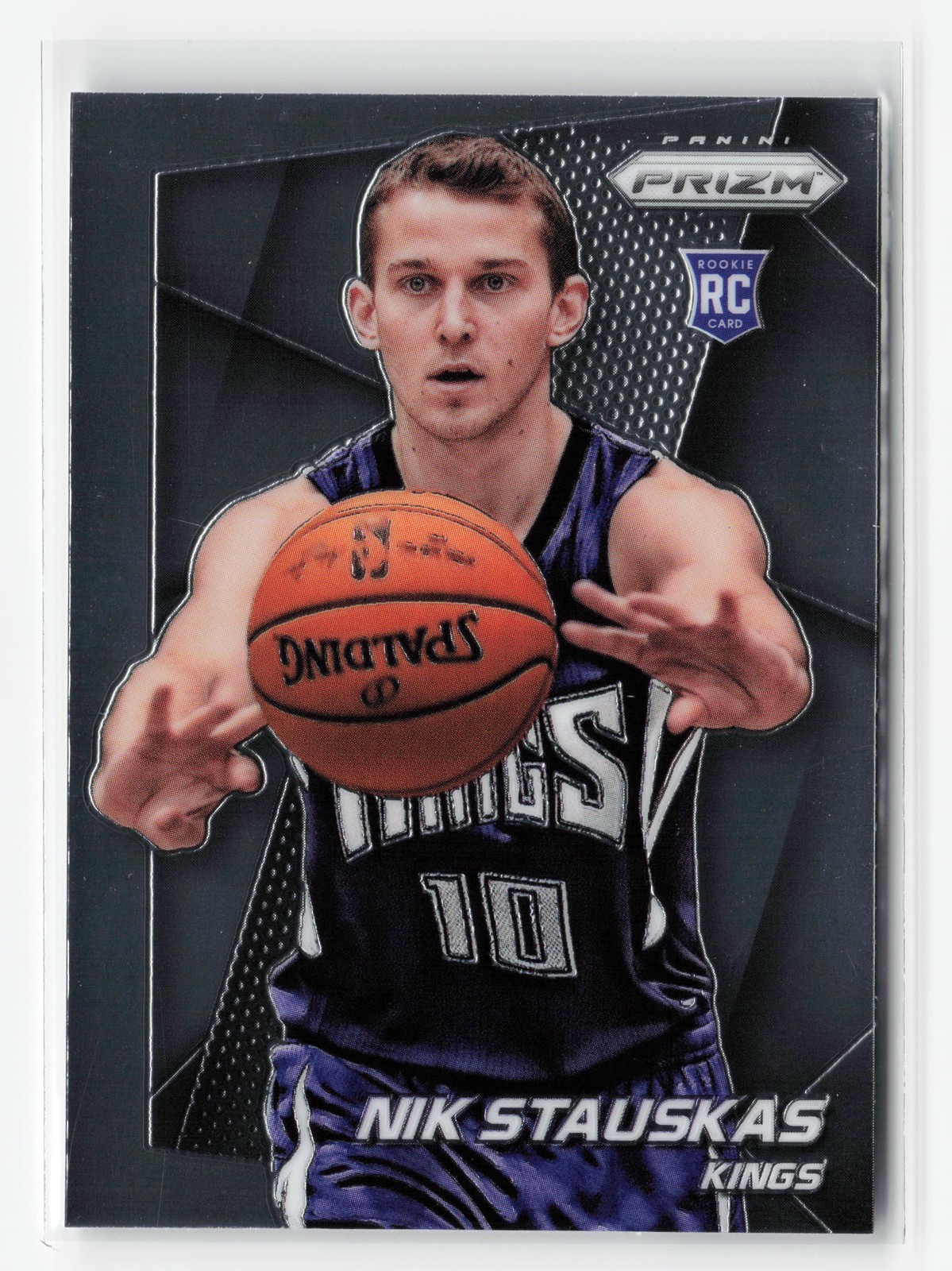 2014-15 PANINI PRIZM NIK STAUSKAS #258 KINGS