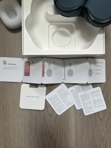 Apple AirPods Max Noise Cancelling Wireless Airpod Headphones Sky Blue - Zdjęcie 6 z 15