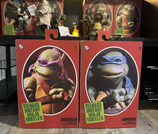 NECA TMNT 35th Anniversary Edition 1990 Movie Donatello & Leonardo